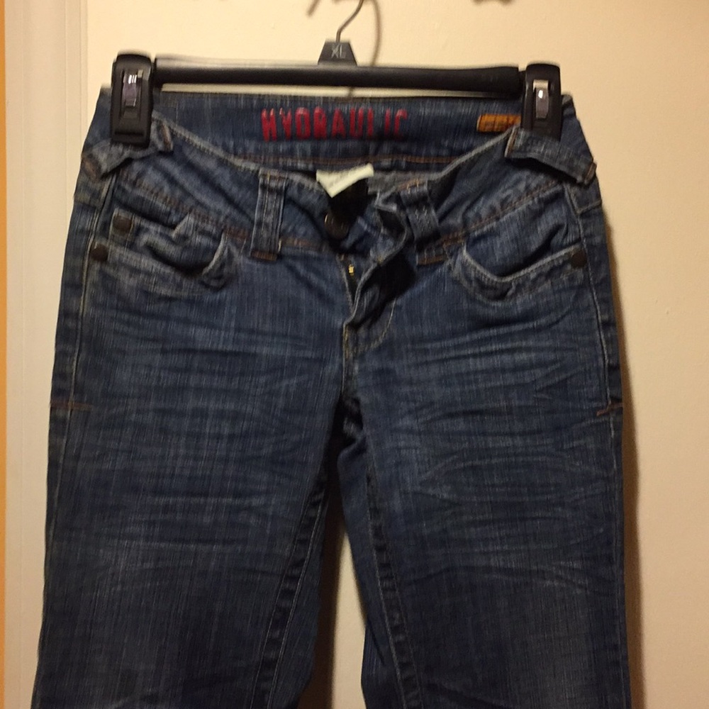 Dark blue jeans never been worn